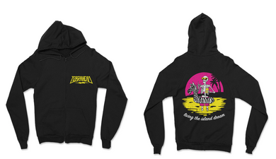 Island Dreams Zip up Hoodie