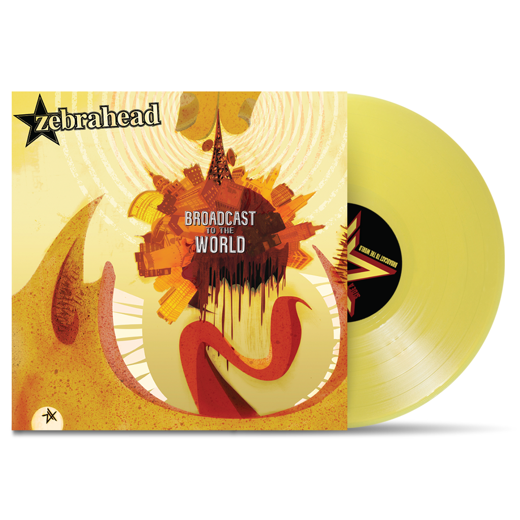 Broadcast the World Vinyl - Yellow – Zebrahead Broadcast the World Vinyl - Yellow – Zebrahead
